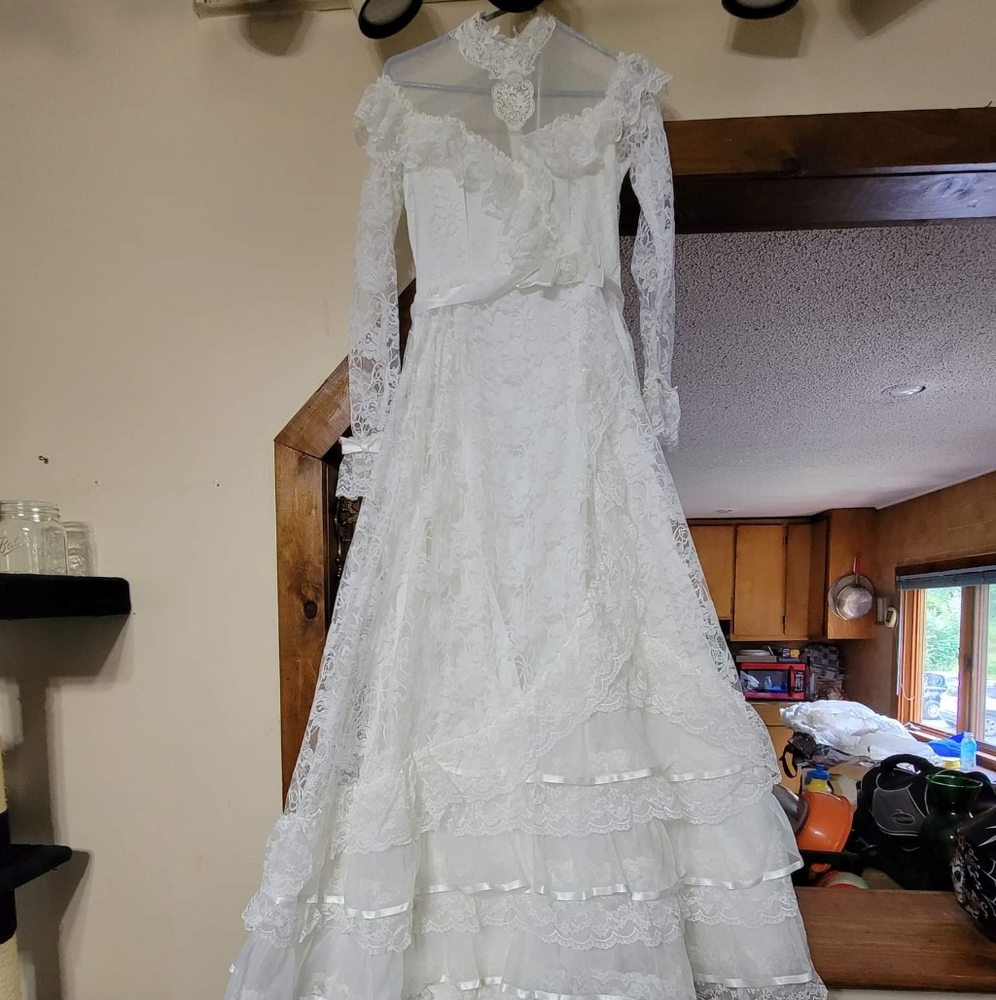 1987 vintage bridal gown